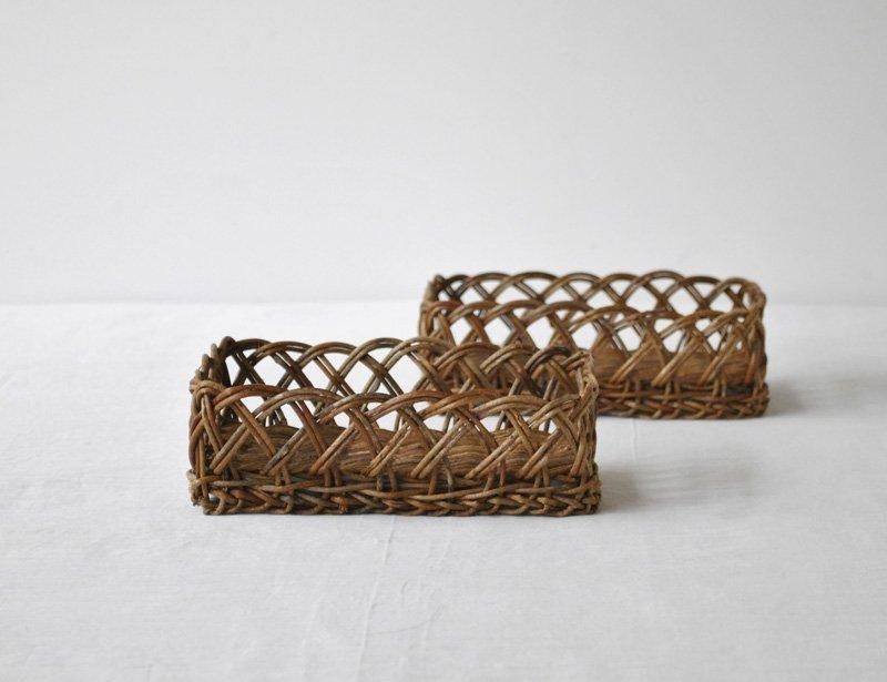 【山田】【民藝】あけび　小物入れ　中 伝統工芸あけびづる細工 小物入れ（中）｜JALふるさと納税サイト