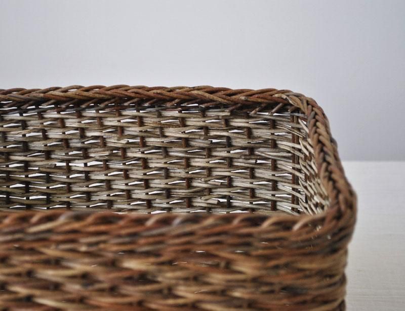 あけびかご 小松編みバスケット - 日本の手仕事の店 ちゃらっぽこ