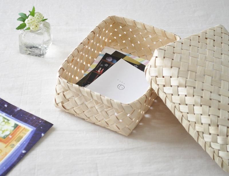 秋田県 イタヤカエデ イタヤ細工 小文庫 秋田県 イタヤカエデ イタヤ細工 小文庫 - メルカリ