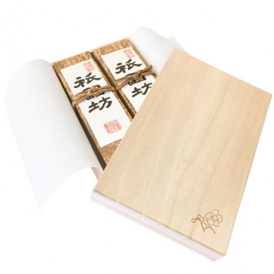 祇園坊 大(約550g) 木箱入2棹 - もみじ饅頭・瀬戸内レモンのスイーツ