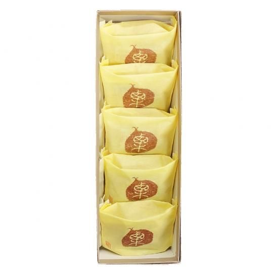 栗まん 5個入 - もみじ饅頭・瀬戸内レモンのスイーツ・お菓子