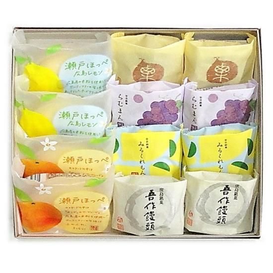 銘菓撰 M-6H2 - もみじ饅頭・瀬戸内レモンのスイーツ・お菓子