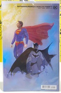 BATMAN SUPERMAN WORLDS FINEST #9 CVR E INC 1:50 AFUA RICHARDSON CARD STOCK VAR