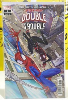 PARKER MILES SPIDER-MAN DOUBLE TROUBLE #1 (OF 4) 1:25 INC ZULLO VAR