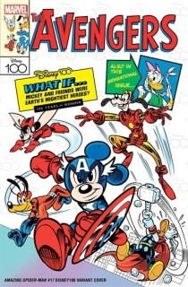 AMAZING SPIDER-MAN #17 PASTROVICCHIO DISNEY100 VAR [DWB]ں١