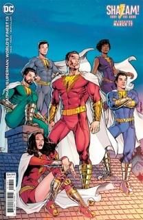 BATMAN SUPERMAN WORLDS FINEST #13 CVR C SHAZAM MOVIE CARD STOCK VAR