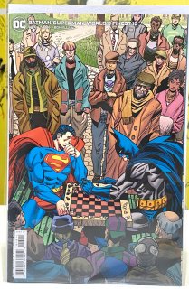 BATMAN SUPERMAN WORLDS FINEST #15 CVR C INC 1:25 WALTER SIMONSON & LAURA MARTIN CARD STOCK VAR