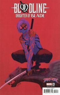 BLOODLINE DAUGHTER OF BLADE #4 (OF 5) COLA SPIDER-VERSE VAR