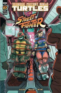 TMNT VS STREET FIGHTER #3 (OF 5) CVR A MEDEL