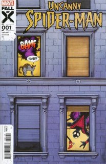 UNCANNY SPIDER-MAN #1 DAVE WACHTER WINDOWSHADES VAR [FALL]