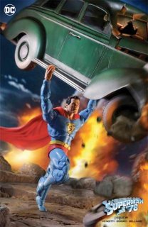 SUPERMAN 78 THE METAL CURTAIN #1 (OF 6) CVR C MCFARLANE TOYS ACTION FIGURE CARD STOCK VAR