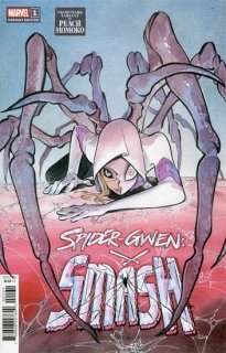 SPIDER-GWEN SMASH #1 PEACH MOMOKO NIGHTMARE VARں١