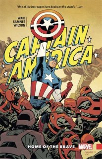 CAPTAIN AMERICA BY WAID AND SAMNEE TP VOL 01 HOME OF BRAVEں١