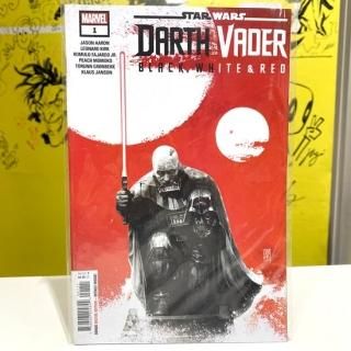 STAR WARS DARTH VADER - BLACK WHITE & RED #1