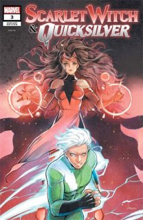 SCARLET WITCH AND QUICKSILVER #3 SAOWEE VAR