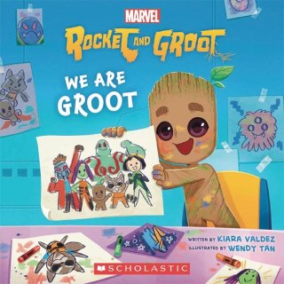 MARVEL ROCKET & GROOT STORYBOOK WE ARE GROOTں١