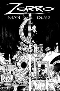 ZORRO MAN OF THE DEAD #4 (OF 4) CVR B MURPHY B&W
