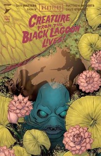UNIVERSAL MONSTERS CREATURE FROM THE BLACK LAGOON LIVES #2 (OF 4) CVR A ROBERTS & STEWART