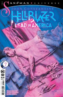 JOHN CONSTANTINE HELLBLAZER DEAD IN AMERICA #7 (OF 11) CVR A AARON CAMPBELL