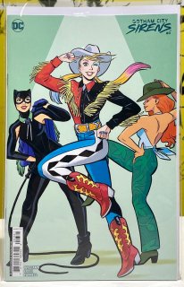 GOTHAM CITY SIRENS #3 (OF 4) CVR F INC 1:25 NATACHA BUSTOS CARD STOCK VAR