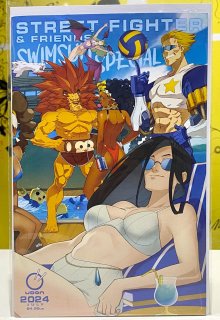 2024 STREET FIGHTER & FRIENDS SWIMSUIT SP #1 CVR D 5 COPY INں١