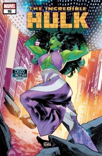 INCREDIBLE HULK #16 EDWIN GALMON DISCO DAZZLER VAR