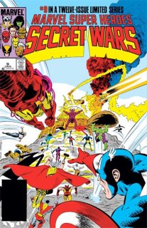 MARVEL SUPER HEROES SECRET WARS FACSIMILE ED #9