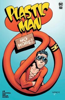 PLASTIC MAN NO MORE #1 (OF 4) CVR C CHRIS SAMNEE VAR