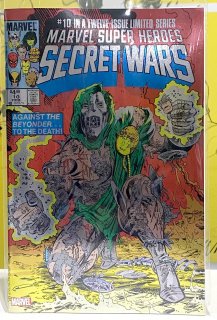 MARVEL SUPER HEROES SECRET WARS FACSIMILE ED #10 FOIL VAR