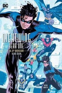 NIGHTWING YEAR ONE 20TH ANNIVERSARY DX EDITION HC DM EXCLUSIVE VARں١