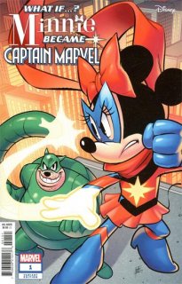 WHAT IF MINNIE BECAME CAPTAIN MARVEL #1 CASAGRANDE VAR