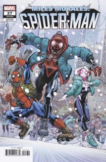 MILES MORALES SPIDER-MAN #27 TODD NAUCK WINTER HOLIDAY VAR