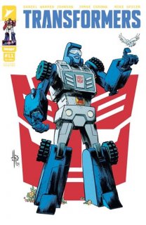 TRANSFORMERS #11 Second Printing Cvr B Jason Howard Autobot Var