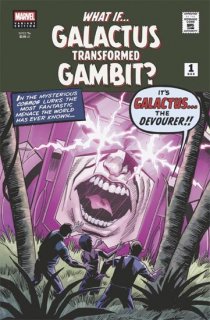 WHAT IF GALACTUS TRANSFORMED GAMBIT #1 ALEX SAVIUK SCI-FI HOMAGE VAR