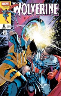 WOLVERINE #5 DAVID YARDIN CAPTAIN AMERICA HOMAGE VAR