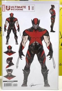 ULTIMATE WOLVERINE #1 2ND PTG 1:25 INCV CAPPUCCIO DESIGN VARI