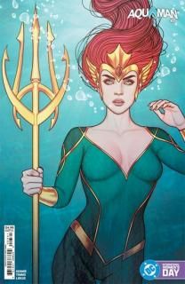 AQUAMAN #3 CVR E JENNY FRISON INTERNATIONAL WOMENS DAY MERA CARD STOCK VAR