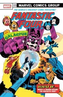 FANTASTIC FOUR #31 SCIARRONE DISNEY WHAT IF FF HOMAGE VAR [DOOM]