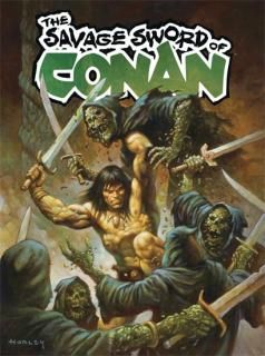 SAVAGE SWORD OF CONAN #8 CVR B HORLEY