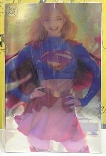 SUPERGIRL #1 CVR F STANLEY ARTGERM LAU FOIL VAR