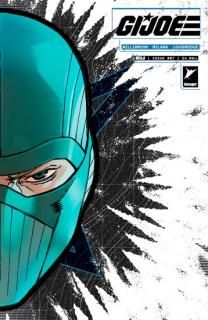GI JOE #7 CVR H ANDREA MILANA & ANDRES JUAREZ DIE CUT FOIL MASK VAR