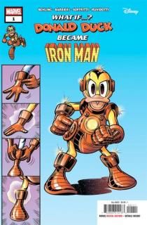 WHAT IF DONALD DUCK BECAME IRON MAN #1