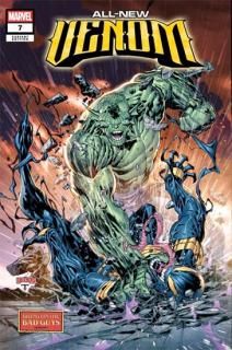 ALL NEW VENOM #7 KEN LASHLEY BRING ON THE BAD GUYS VAR