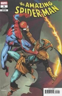 AMAZING SPIDER-MAN #5 MARK BAGLEY SPOILER VAR
