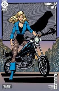 BIRDS OF PREY #22 CVR D GEORGE PEREZ LEGACY CARD STOCK VAR