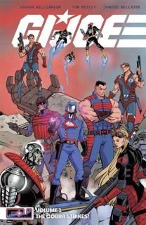 GI JOE TP VOL 01 THE COBRA STRIKES DIRECT MARKET EXCLUSIVE TOM REILLY RED CVR