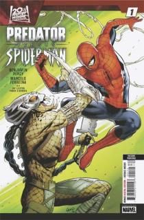 PREDATOR VS SPIDER-MAN #1 (OF 4) 2ND PTG GREG LAND VAR