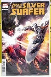 DEATH OF THE SILVER SURFER #1 1:25 INCV BRADSHAW VAR