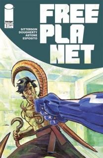 FREE PLANET #2 CVR A JED DOUGHERTY