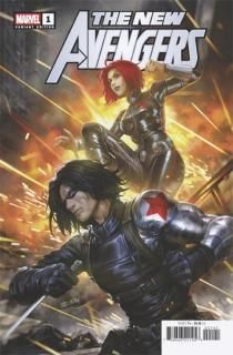 NEW AVENGERS #1 DERRICK CHEW BLACK WIDOW AND WINTER SOLDIER VAR A